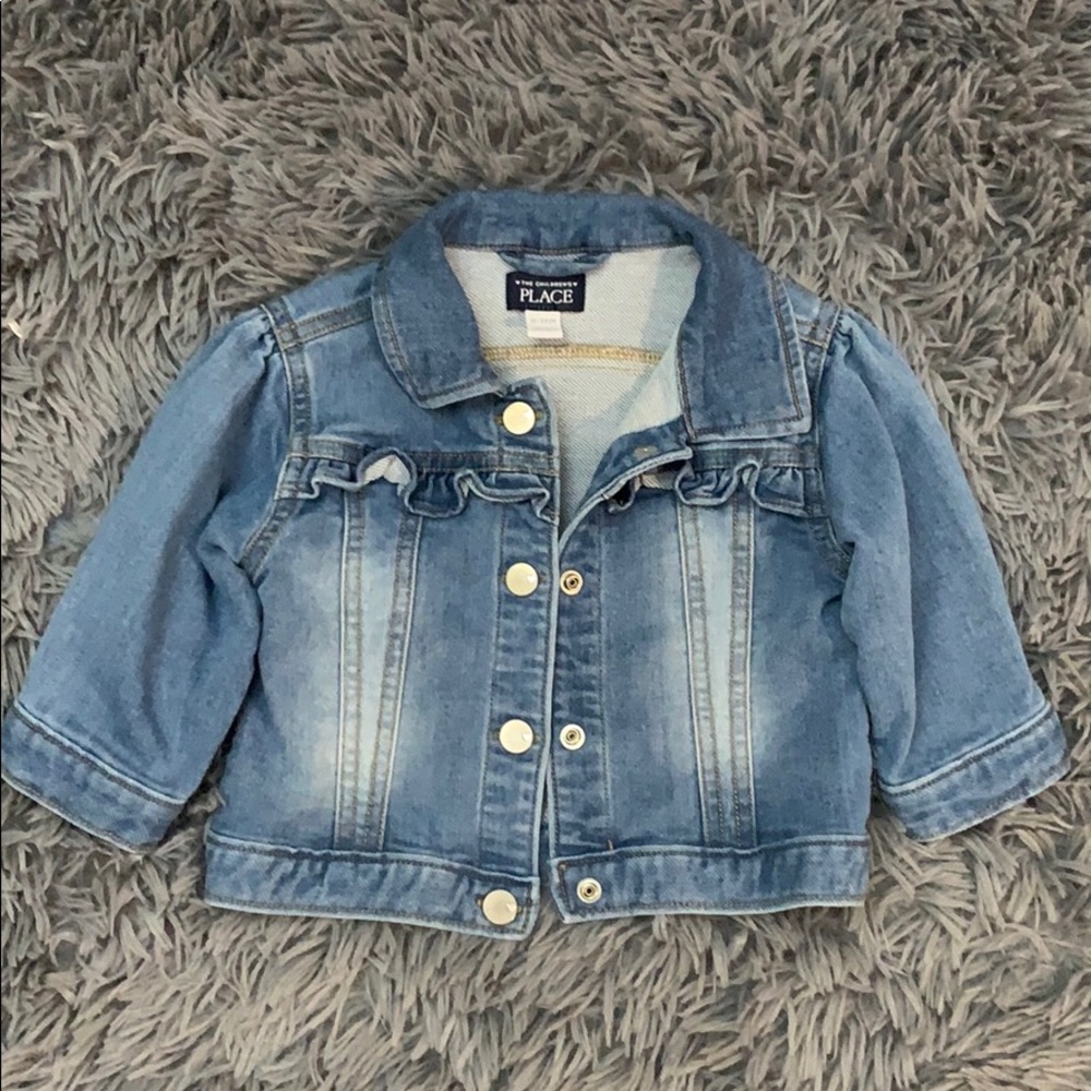 Denim jacket.
